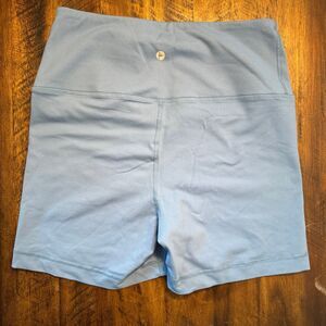 Blue 90 degree shorts